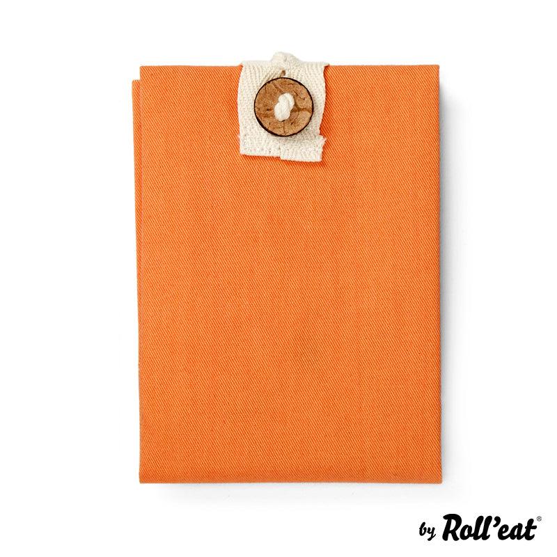 Boc'n'Roll Portabocadillos reutilizable y biodegradable naranja by Roll'Eat - LLevar & LLevar