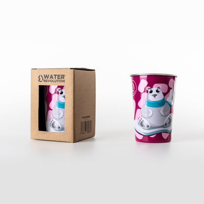 Vaso infantil acero inoxidable 300ml Oso Polar