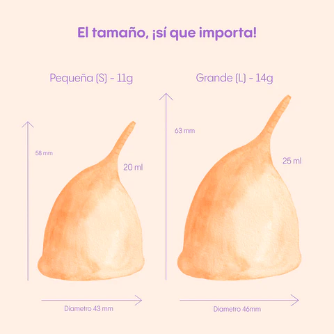 Medidas tamaños S (43x58mm) y L (46x63mm)
