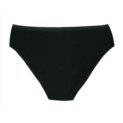 Braguitas menstruales negras T36-T48